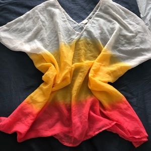 Echo ombré Bathing suit cover up